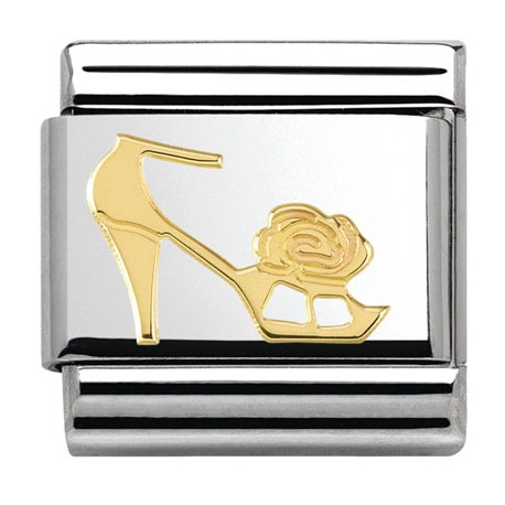 COMPOSABLE DE NOMINATION, ORO 18K, ZAPATO