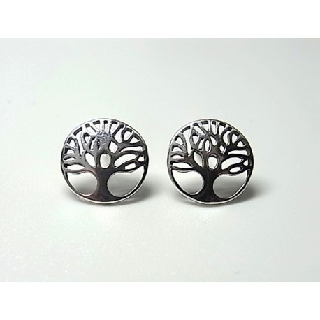 PENDIENTES PLATA ARBOL DE LA VIDA